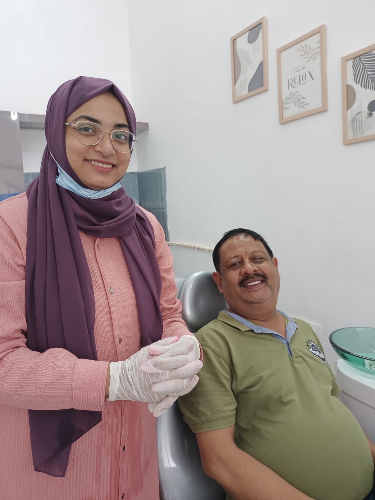 Dr. Neha Kriti with Happy Patient